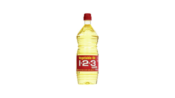 1-2-3 VEGETABLE OIL 24/16.9 OZ
