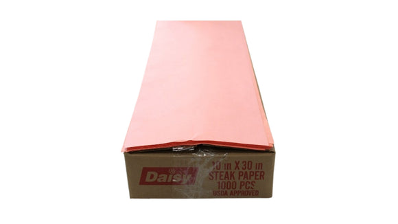 10X30 PINK PLATTER PAPER 1000/CS