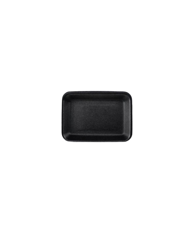 10 BLACK PP MEAT TRAY 400/CS