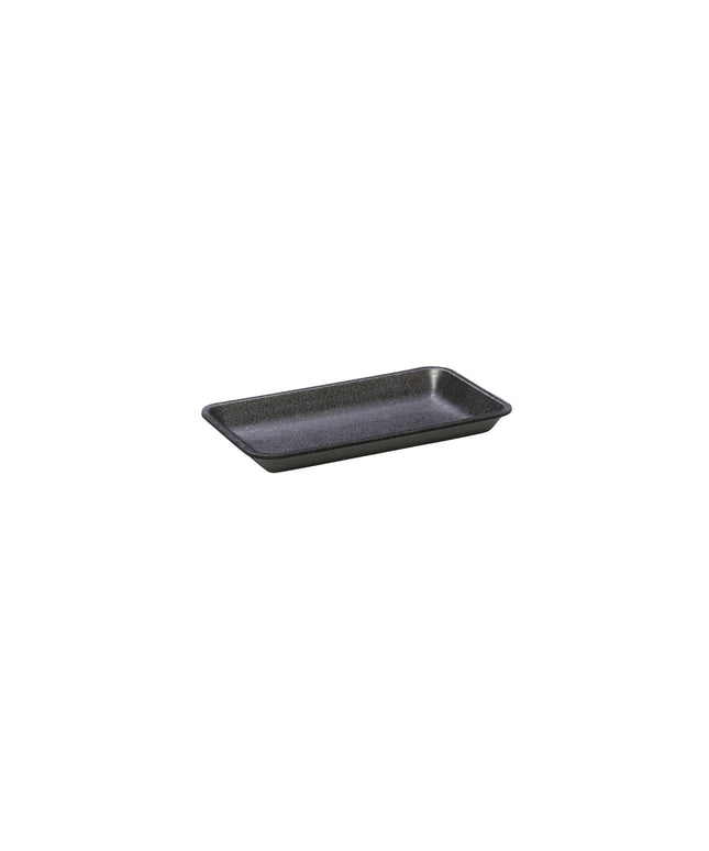 10P BLACK MEAT TRAY CKF 300/CS.