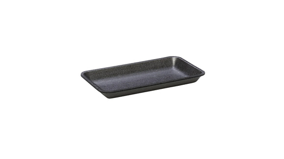10P BLACK MEAT TRAY CKF 300/CS.