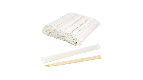 BAMBOO CHOPSTICKS WHITE 1000 PAIRS