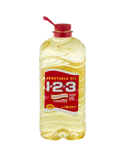 1-2-3 VEGETABLE OIL 4/GAL