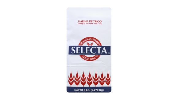 FLOUR HARINA DE TRIGO SELECTA 8/ 5 LBS.