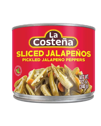 LA COSTENA SLICED JALAPENOS 12/12 OZ.