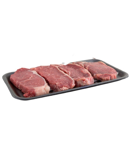 25S BLACK MEAT TRAY 250/CS.