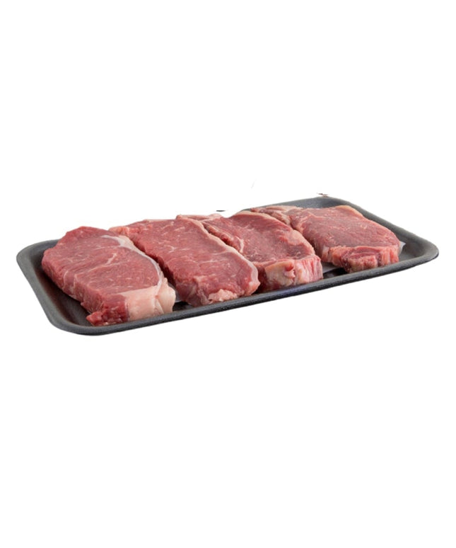 25S BLACK MEAT TRAY 250/CS.