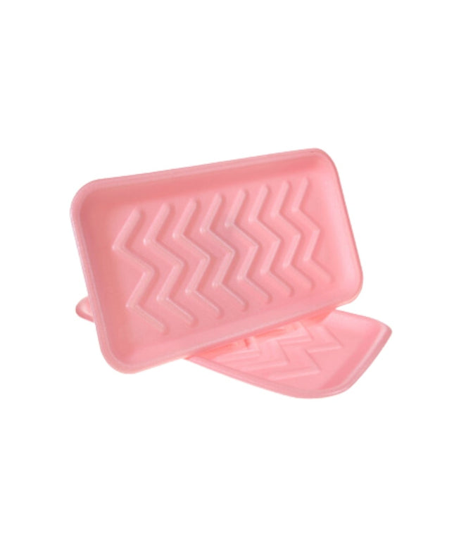 25S ROSE MEAT TRAY 250/CS.