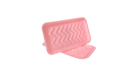 25S ROSE MEAT TRAY 250/CS.