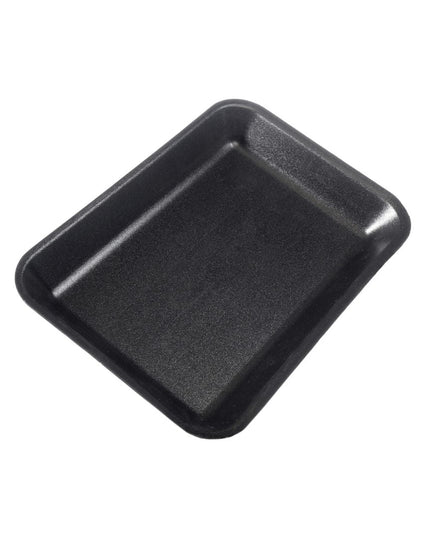 2 BLACK PP MEAT TRAY 500/CS