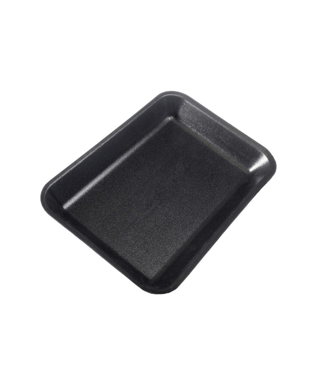 2 BLACK PP MEAT TRAY 500/CS