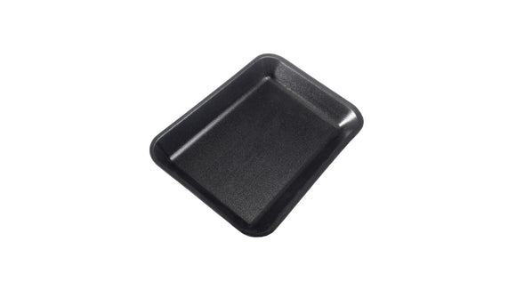 2 BLACK PP MEAT TRAY 500/CS