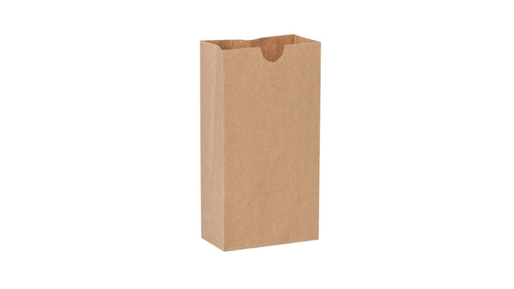 BAG PAPER #4 BROWN 500/BNDL
