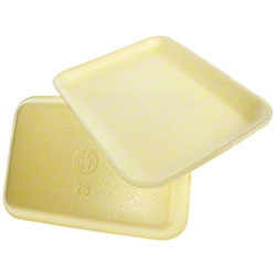#2 YELLOW MEAT TRAY 500/CS.