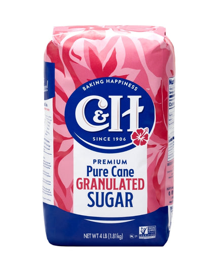 GRANULATED SUGAR C&H 10/4 LBS.