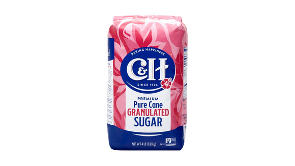 GRANULATED SUGAR C&H 10/4 LBS.