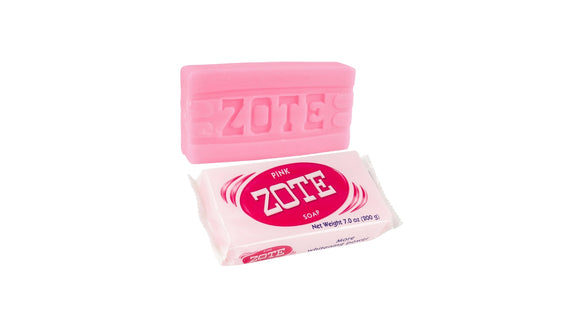 ZOTE LAUNDRY BAR SOAP PINK 50/200 GRS