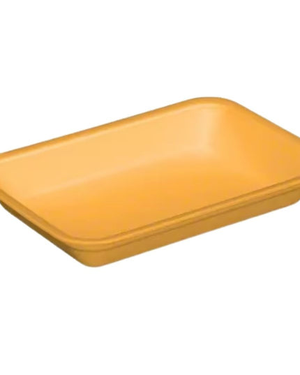 4D YELLOW MEAT TRAY 400/CS.