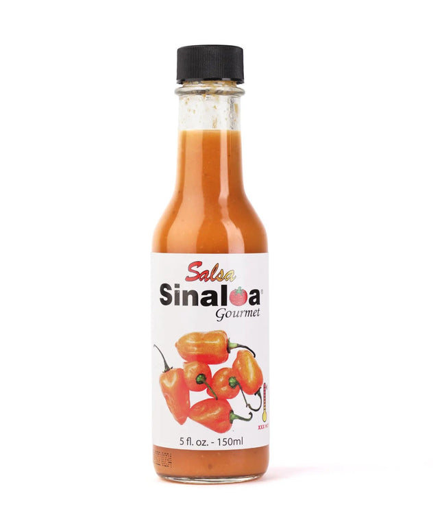 SALSA SINALOA HABANERO ROJO XXX HOT 12/5 OZ.