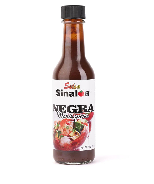SALSA SINALOA NEGRA MARISQUERA 12/ 5 OZ.