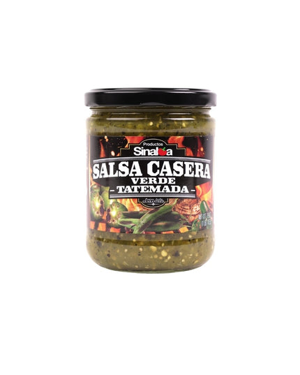 SINALOA SALSA CASERA VERDE TATEMADA 12/16 OZ