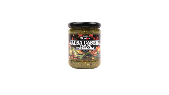 SINALOA SALSA CASERA VERDE TATEMADA 12/16 OZ
