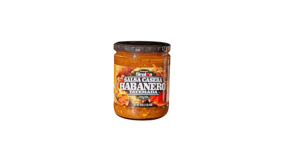 SINALOA SALSA CASERA HABANERO TATEMADA 12/16 OZ