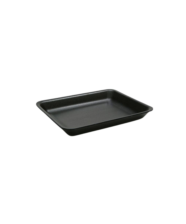8 BLACK PP MEAT TRAY 400/CS