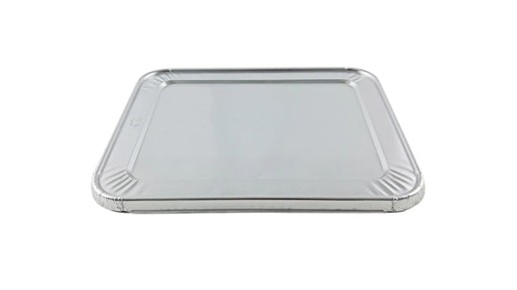 APSIC ALUMINUM LID FOR 1/2 SIZE ALUMINUM FOIL PAN 100/CS.