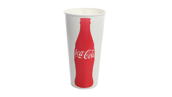 KARAT COLD PAPER CUP 22 OZ. COKE CLASSIC 1000/CS.
