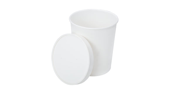 KARAT PAPER LID FOR 32 OZ GOURMET CONT. 500/CS