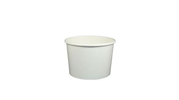 CONTAINER FOOD POLY PAPER WHITE 16 OZ. 1000/CS.