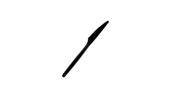 CUTLERY BLACK REFILL KNIFE CUTLEREASE 24/40