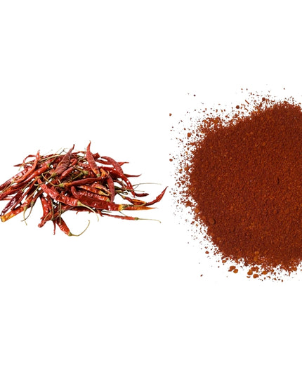 CHILE ARBOL MOLIDO 5 LBS./CS.