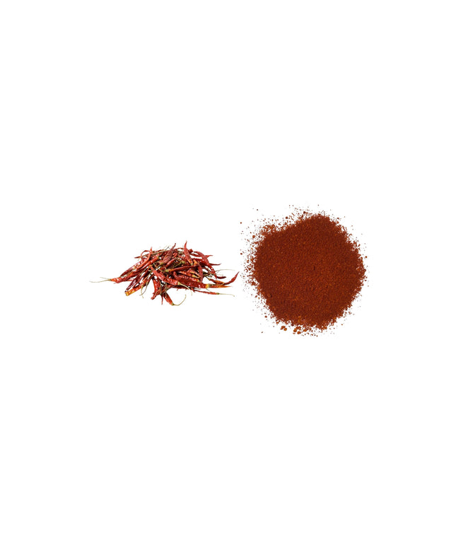 CHILE ARBOL MOLIDO 5 LBS./CS.