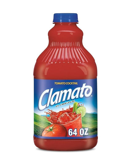 CLAMATO COCKTAIL REGULAR 8/ 64 OZ.