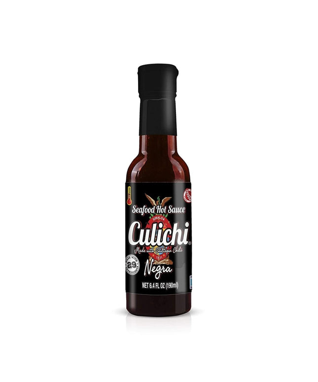 SALSA CULICHI CHILTEPIN NEGRA 24/6.4 OZ.