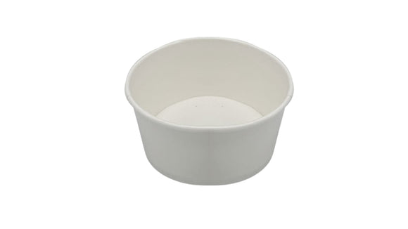APSIC 8 OZ WHITE PAPER FOOD CUP 500/CS