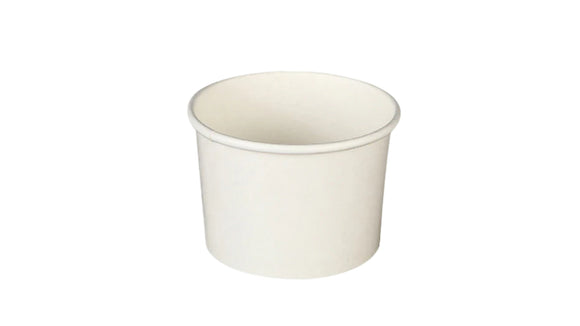 APSIC 12 OZ WHITE PAPER FOOD CUP 500/CS