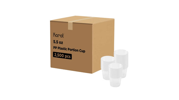 KARAT PORTION CUP 5.5 OZ. 2500/CS.