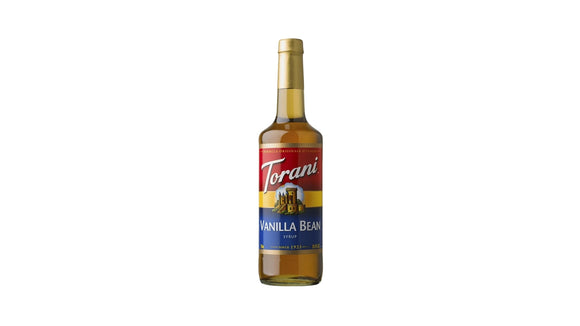TORANI VANILLA BEAN SYRUP 750ML