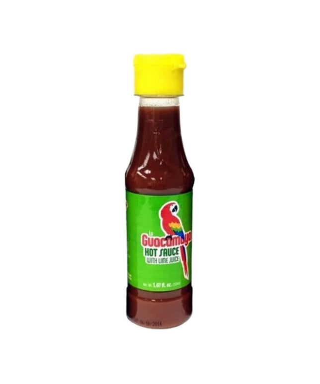 LA GUACAMAYA HOT SAUCE W/LIME 24/5.07 OZ.