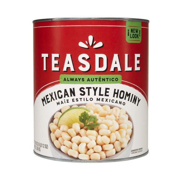 TEASDALE MEXICAN STYLE HOMINY 6/10