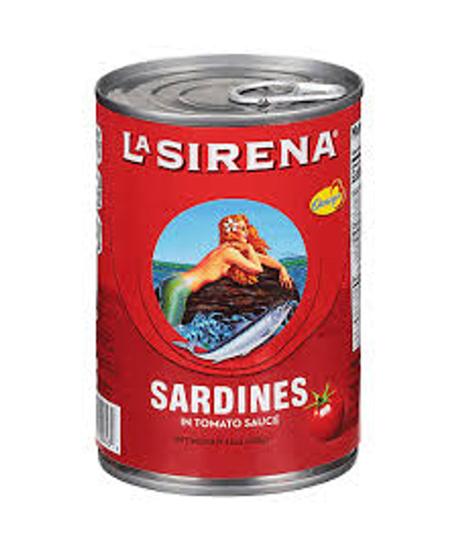 LA SIRENA SARDINES IN TOMATO SAUCE 24/15 OZ