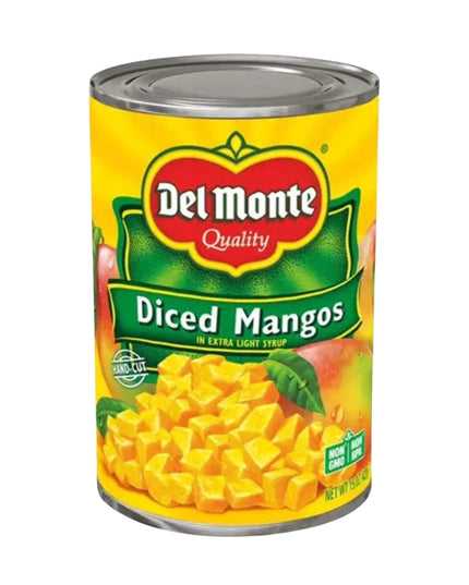 DEL MONTE DICED MANGOS 12/15 OZ
