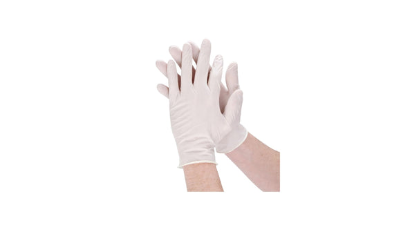 ***NO POWDER LATEX GLOVES SMALL 100/CS***
