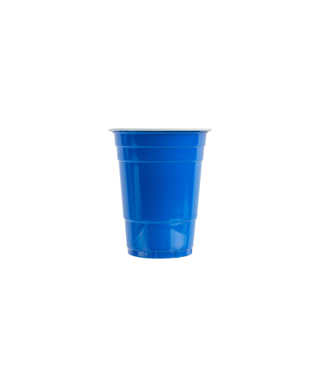 BLUE PLASTIC CUP 16 OZ 24/12 CT