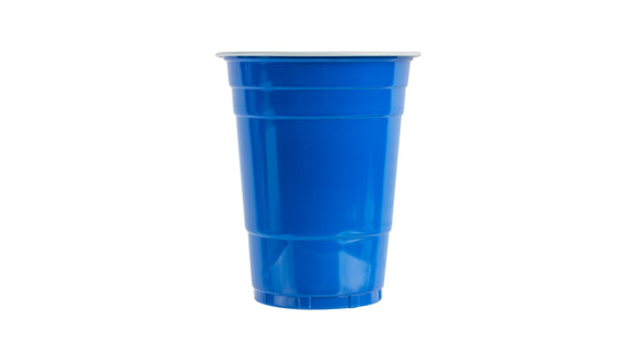 BLUE PLASTIC CUP 16 OZ 24/12 CT