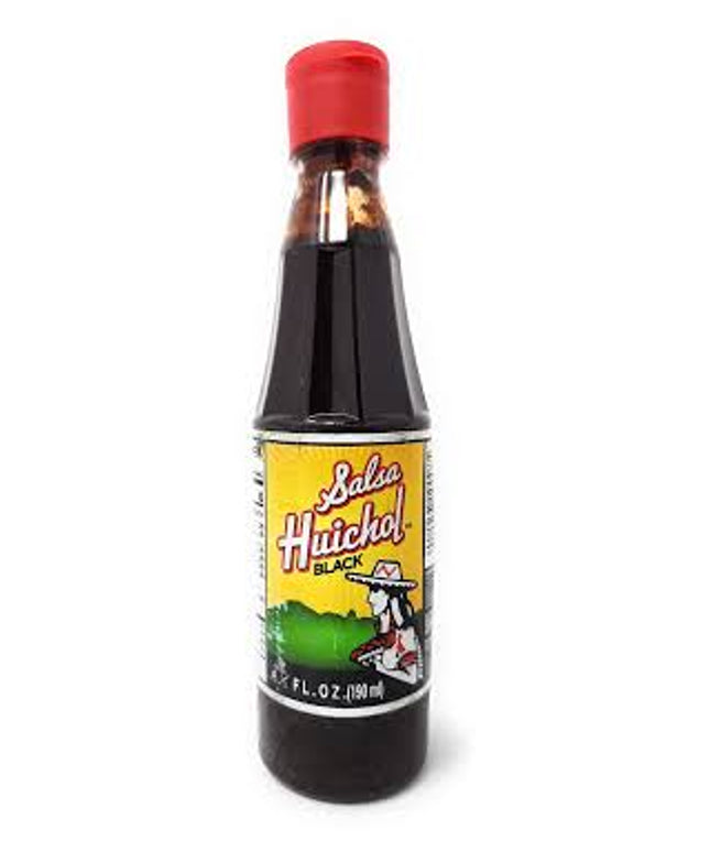 SALSA HUICHOL NEGRA 24/6.5 OZ.