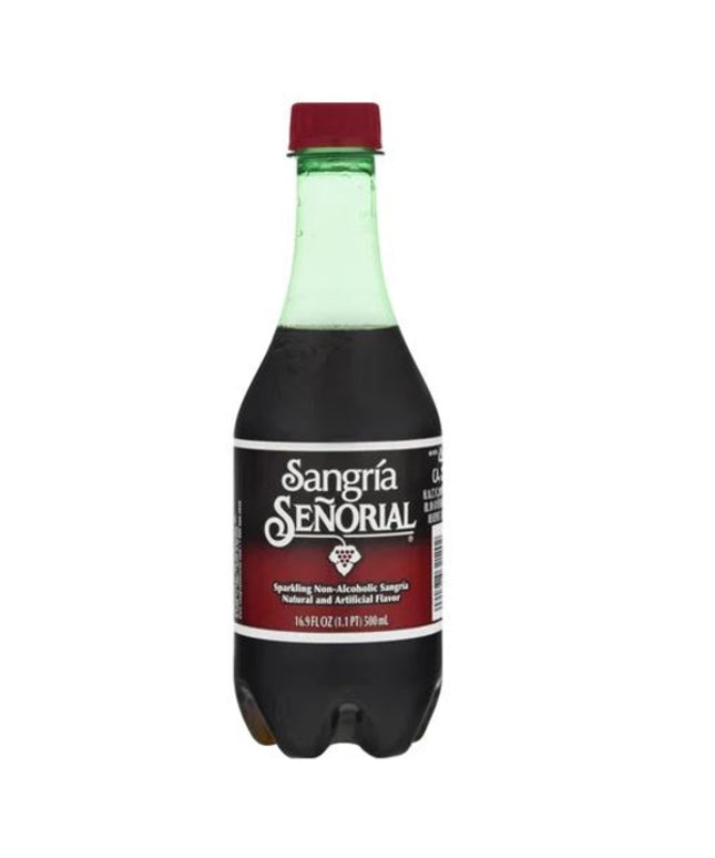 SANGRIA SENORIAL PLASTIC BOTTLE 24/16.9 OZ